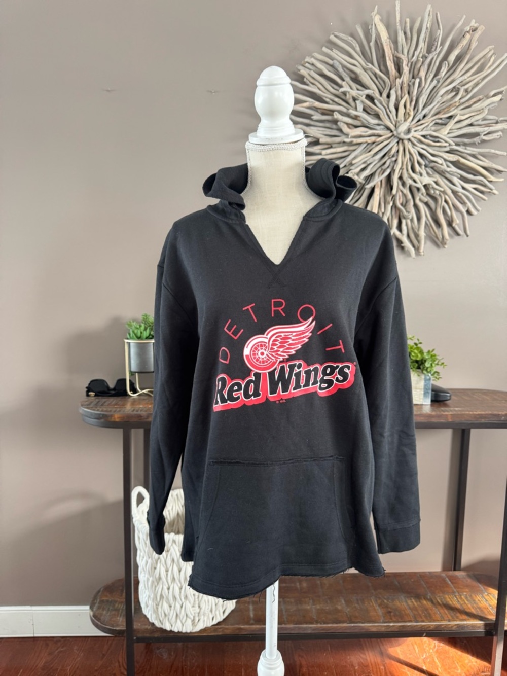 Detroit Red Wings Hockey oversized sweatshirt